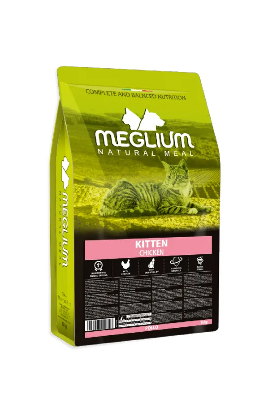 MEGLIUM CAT KITTEN CHICKEN 10KG
