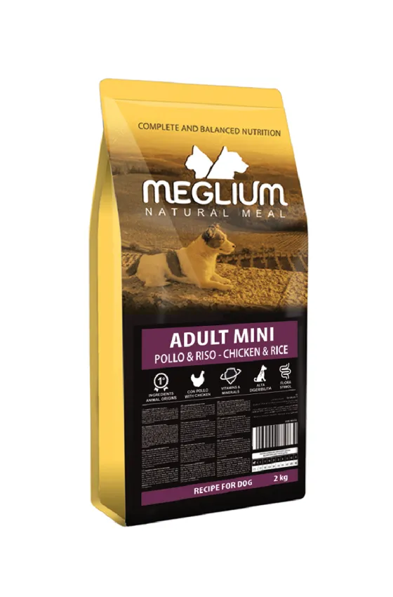 MEGLIUM DOG ADULT MINI CHICKEN-RICE 2KG