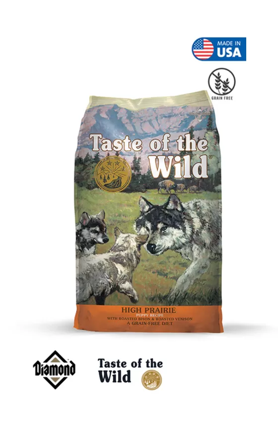 Taste Of The Wild High Prairie Puppy Recipe With Roasted Bison & Roasted Venison - 12kg