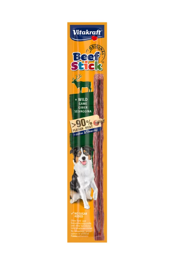 VITAKRAFT DOG BEEF STICKS WITH GAME