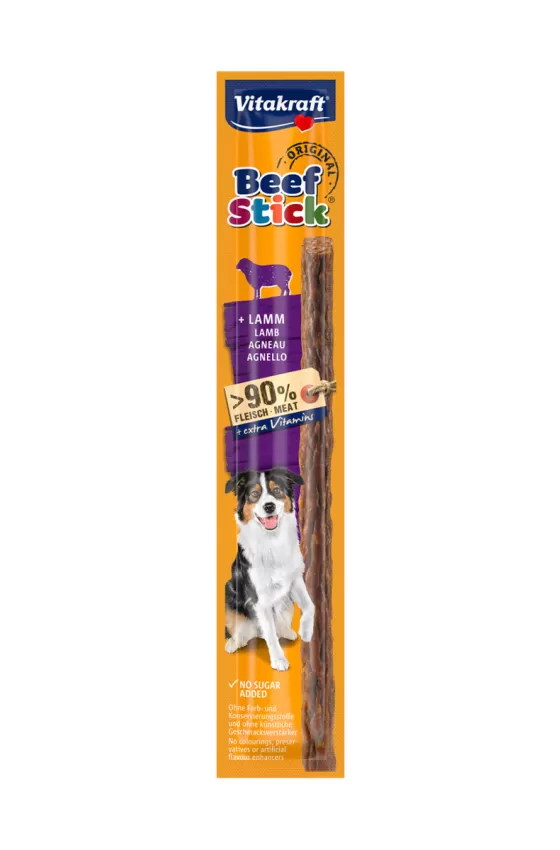 VITAKRAFT DOG BEEF STICKS WITH LAMB