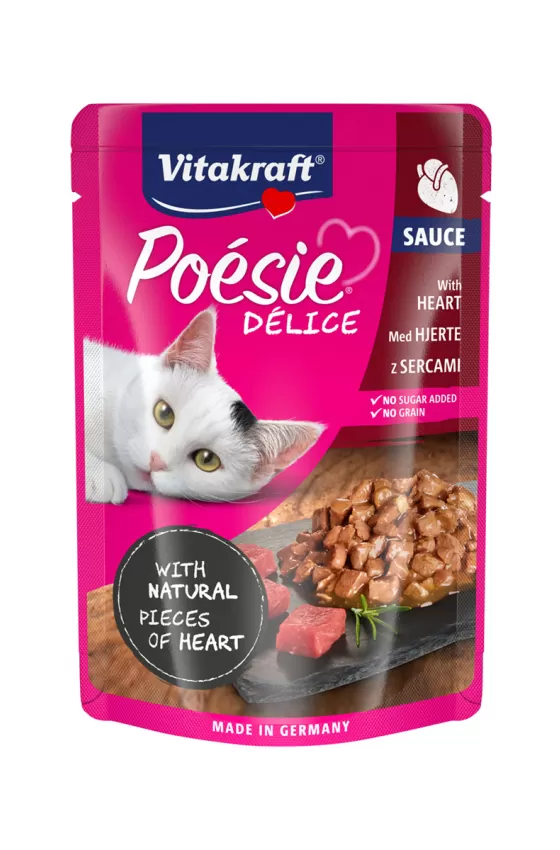 VITAKRAFT POESIE DELI SAUCE HEART