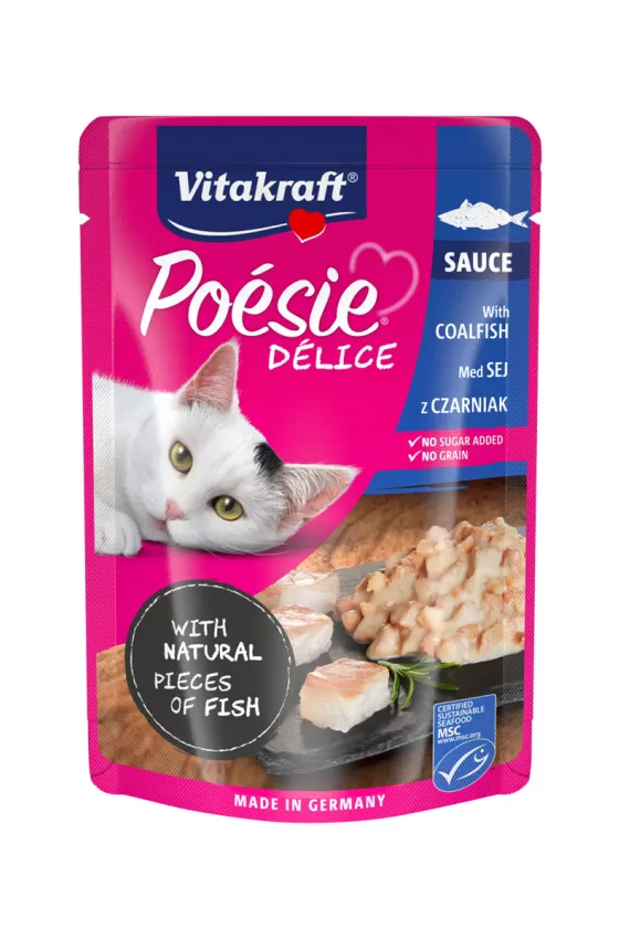 VITAKRAFT POESIE DELI SAUCE POLLOCK 