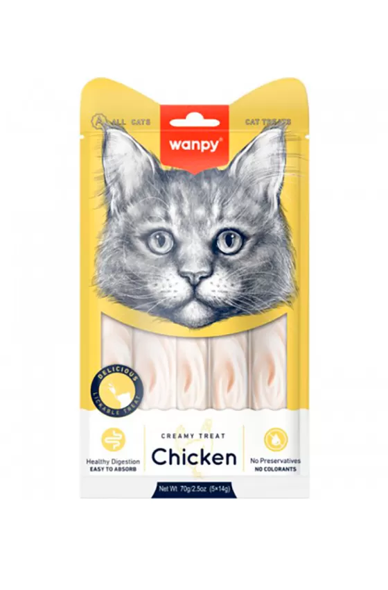 Wanpy Cat Creamy Chicken Treats